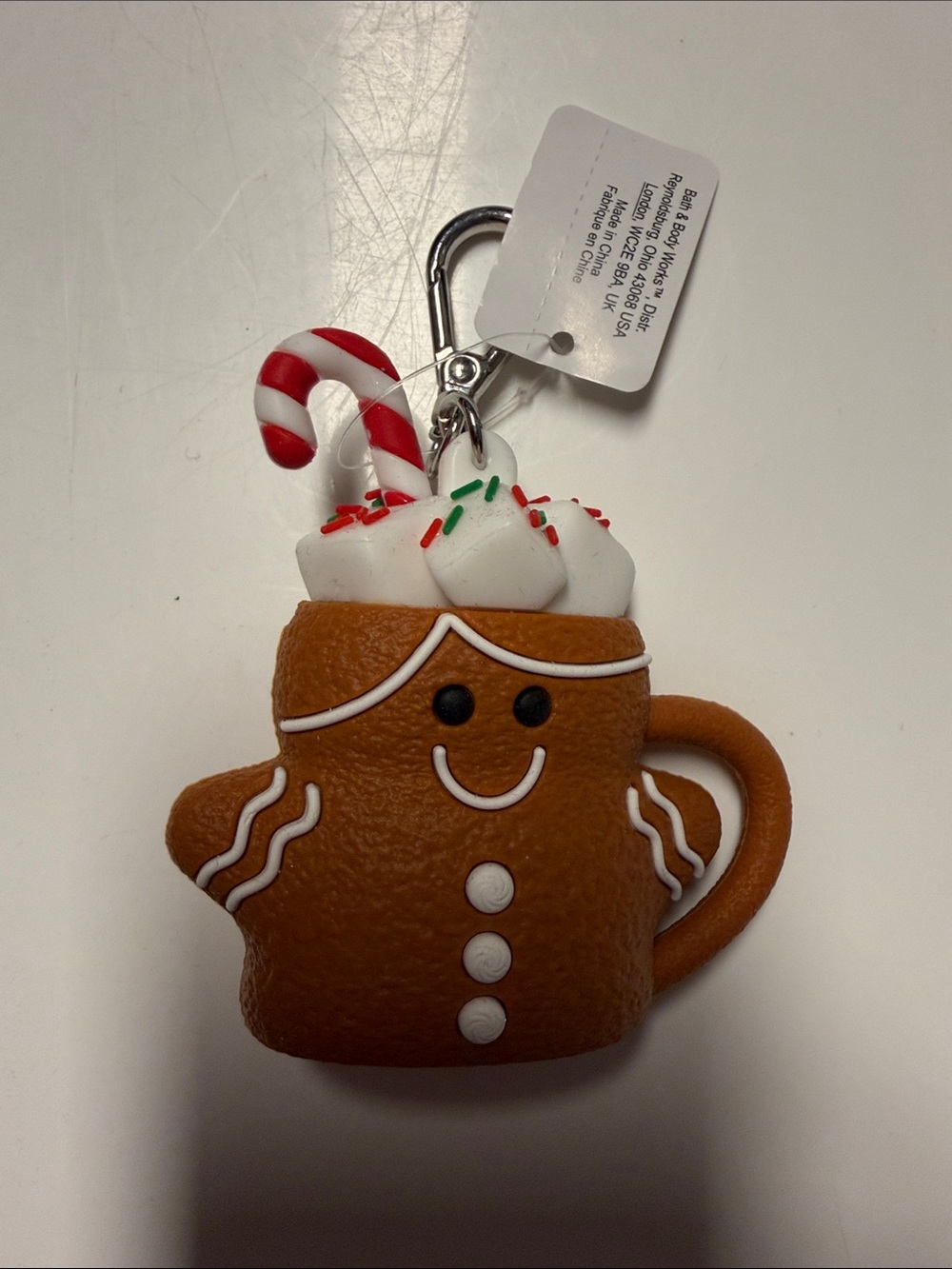 Gingerbread Hot Cocoa Keychain For pinkpinkjenna09 only